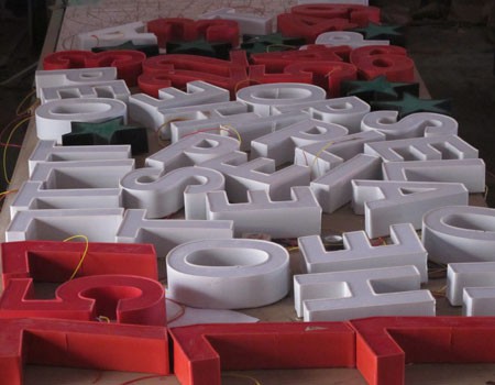 臨沂亞克力發光字